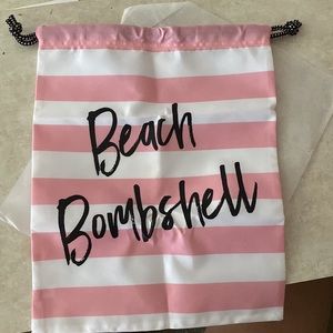 NEW Victoria Secrets Drawstring Bag